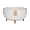 Planter with Legs, 47 cm, Beige