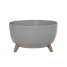 Planter with Legs, 47 cm, Light Grey
