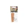 Cherry Wood Candle Wicks, 3 pcs., 7 cm, with Iron Holder