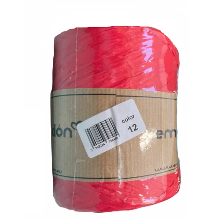 Raffia, 200 m Red (12) Colour