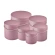 Boxes, Dark Pink Colour, 1 Set - 6 pcs - 25 / 23 / 20 / 18 / 15 / 13 cm