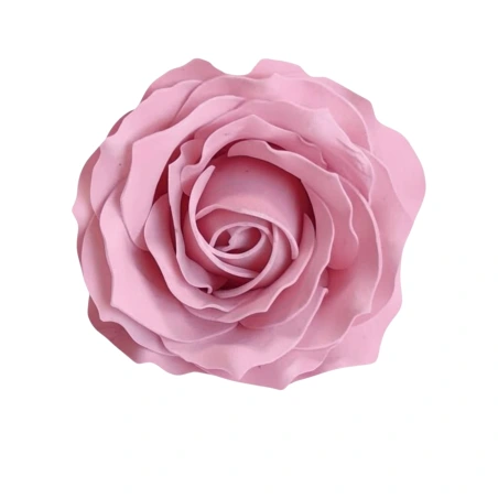 Gaiši rozā krāsas ziepju roze, Ø 6 cm