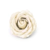 Ecru Soap Rose, Ø 6 cm