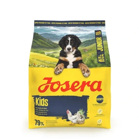 Josera Kids sausā barība jauniem suņiem ar mājputnu gaļu, 900 g