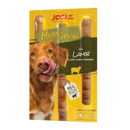 JosiDog Meat Sticks Lamb Dog Treats with Lamb, 33 g