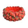 Planter with Strawberries, 26×11 cm