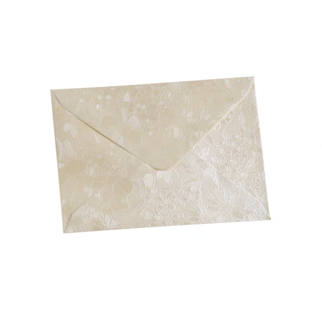 Envelopes, 80×110 mm, Cream Color, 1 Pack of 10 pcs