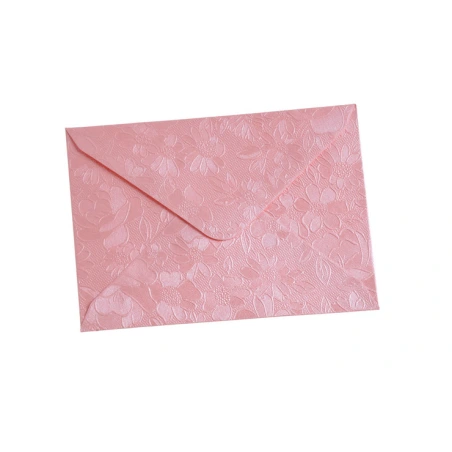 Envelopes, 80×110 mm, Pink Color, 1 Pack of 10 pcs