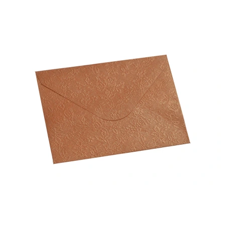 Envelopes, 80×110 mm, Copper Color, 1 Pack of 10 pcs