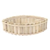 Wooden Boat-Shaped Basket, Size L, 10×39×18 cm