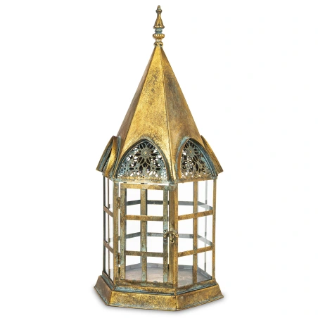 Metāla laterna, 64×30×27 cm