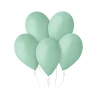 Balloons, Pastel Turquoise Green, 33 cm, 1 Pack - 50 pcs
