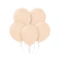 Beauty&Charm Balloons, Beige, 12", 1 Pack - 10 pcs