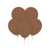 Balionai, 30 cm, pastelinės rudos spalvos, 1 pak - 10 vnt.