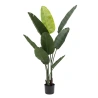 Artificial Potted Strelitzia Plant, 110 cm