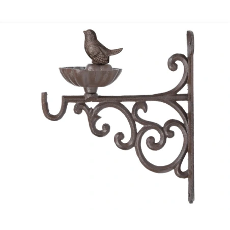 Wall-Mounted Bird Feeder with Hook (S), 14×19,3×22,1 cm