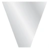 „Rankovė“ gėlėms, V formos, 58×40×15 cm, skaidri + Terra