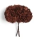 Stabilized Hydrangea (Hydrangea), 15×20 cm, dark red