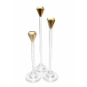 Candle Holders (Set of 3), H - 20 / 25 / 30 cm