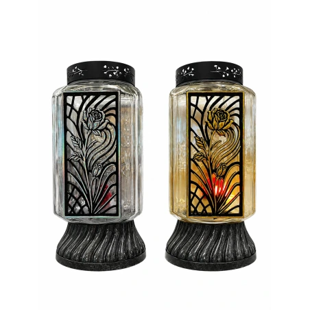 Žvakė 13, 588, su LED, 23,5×10,5 cm