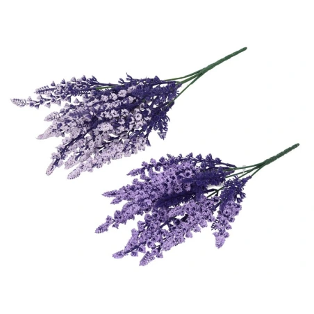 Lavandas pušķis, 37 cm, gaiši / tumši violets