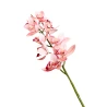 Dirbtinė gėlė orchidėja, 78 cm, šviesiai rožinės spalvos