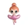 Foil Balloon “Ballerina”, 46", 120×61 cm