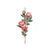 Mākslīgā roze, 78 cm, putekļaini rozā