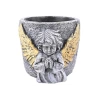 Concrete Flower Pot with Angel, 17.5×14.5×13.2 cm