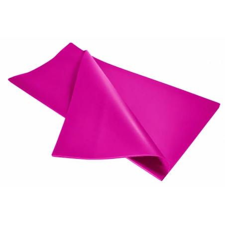Gėlių pakavimo folija, 58 × 58 cm, purpurinės (MAGENTA) spalvos