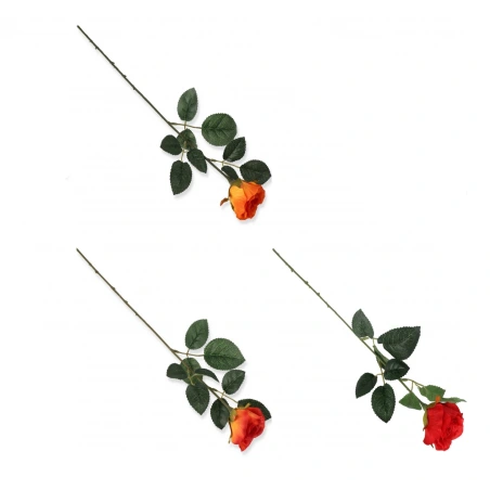 Artificial Rose Flower, 55 cm