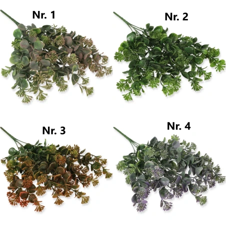 Artificial Greenery Bouquet, 42 cm