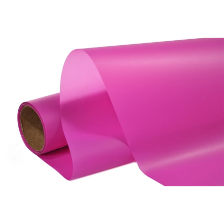 Ziedu iesaiņošanas plēve, 50 cm × 9 y (8,5 m), ciklamena krāsā.