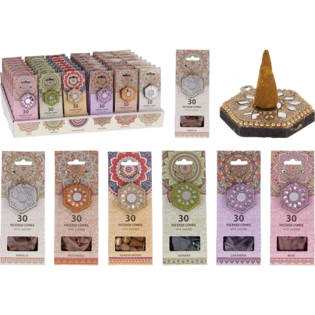 Incense Cones, 1 pack – 30 pcs.