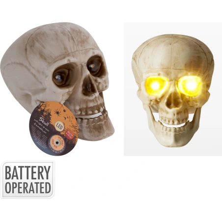 Skull Decoration with LED