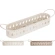 Candle Holder, 40×8×5 cm (4 Candle Holders - Ø 22 × H 22 mm)