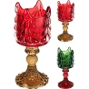 Candle Holder with Trees, 19 cm (candle base - Ø 6.5 cm)