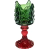 Candle Holder with Trees, 19 cm (candle base - Ø 6.5 cm)