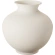 Metal Vase, 23 cm, White