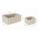 Three-Basket Set, White