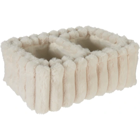 Three-Basket Set, White