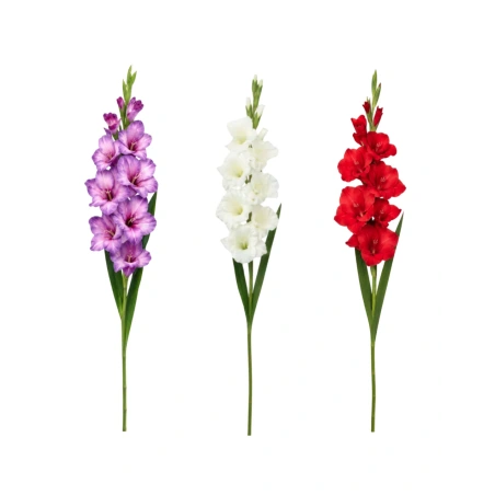 Artificial Gladiolus Flower, 103 cm