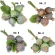 Artificial Poppies, 6 pcs., 27 cm