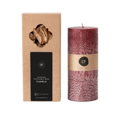 Scented Palm Wax Candle “MIŠKO ARTUMA”, 23 cm, Burns for 104 h