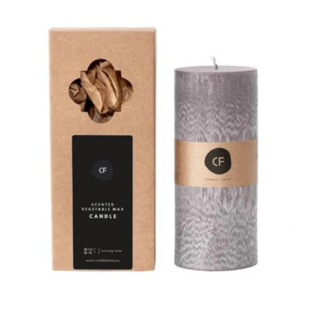 Scented Palm Wax Candle “PAJŪRIO TAKAI”, 18 cm, Burns for 80 h