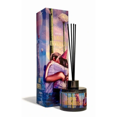 Namų kvapas su lazdelėmis „AMOR INFINITUS“, 120 g