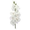 Orchidėjos šakelė, 97 cm, baltos spalvos