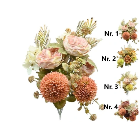 Peony-Hydrangea Bouquet, 51 cm