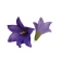 Dirbtinės lelijos, Ø 16 × h 16 cm, violetinės spalvos, 1 pak. - 12 vnt.