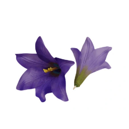 Mākslīgās lilijas, Ø 16 × h 16 cm, violetas, 1 iep. - 12 gab.